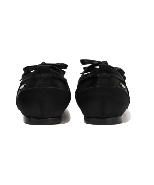 Ankle strap ballerina flat