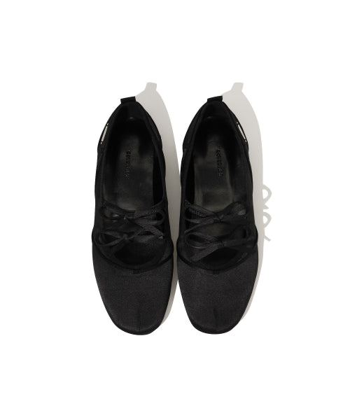 Ankle strap ballerina flat