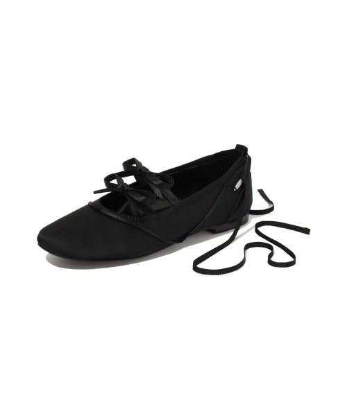 Ankle strap ballerina flat