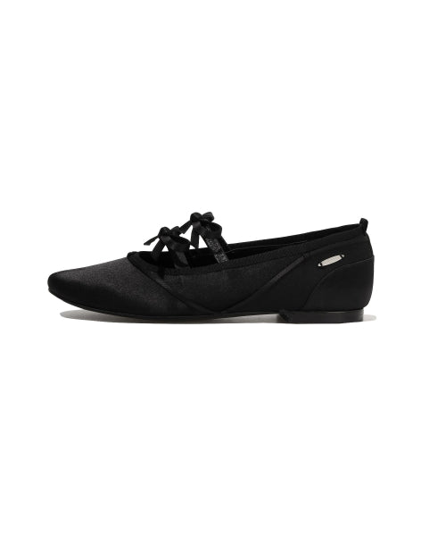 Ankle strap ballerina flat
