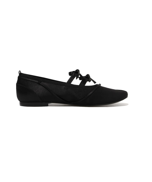 Ankle strap ballerina flat