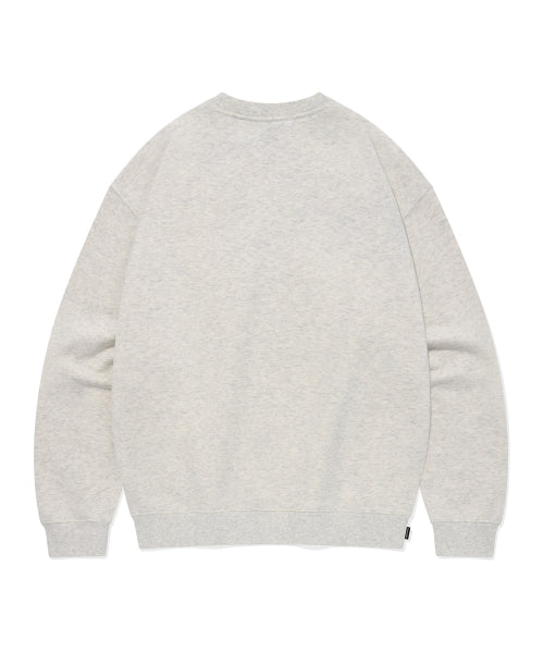 Authentic Logo Sweatshirt Oatmeal