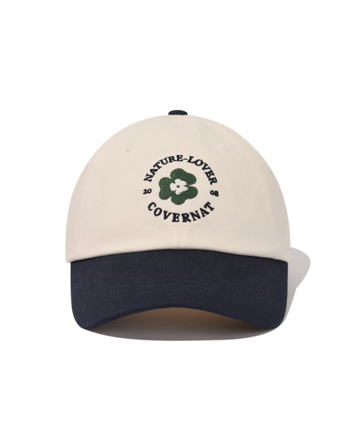 Clover ball cap color block