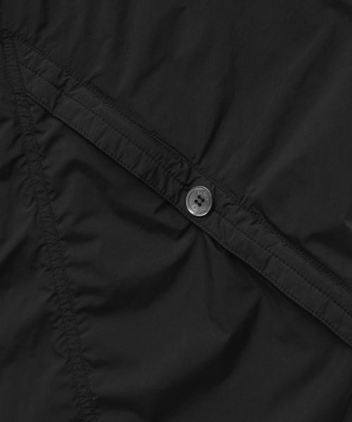 Parasail Hood Zip-Up Jacket Black
