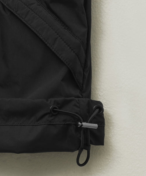 Parasail Hood Zip-Up Jacket Black