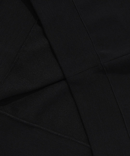 C Logo Half Zip-Up Sweatshirt Black