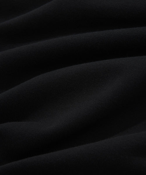 C Logo Half Zip-Up Sweatshirt Black