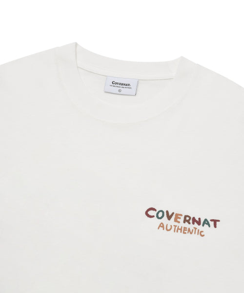 Icelandic Line Graphic Long Sleeve White