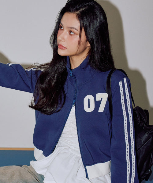 07 Classic Track Zip-Up [NAVY]