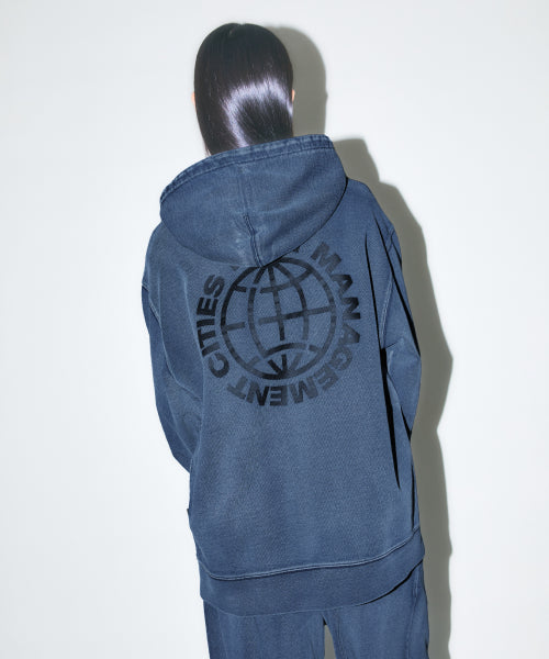 OG COMBO HOODIE indigo