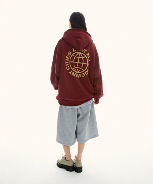 OG COMBO HOODIE burgundy
