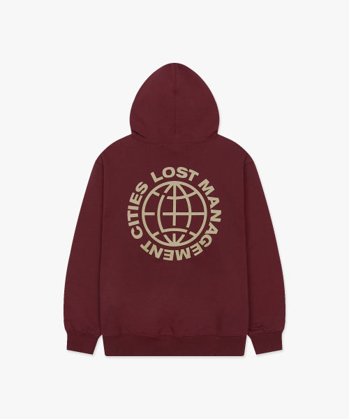 OG COMBO HOODIE burgundy