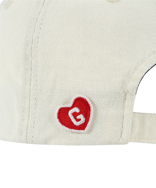 G LOGO CAP [IVORY]