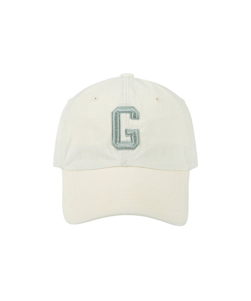 G LOGO CAP [IVORY]