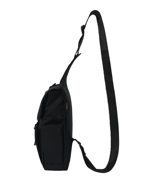 Corduroy Webbing Body Bag Black