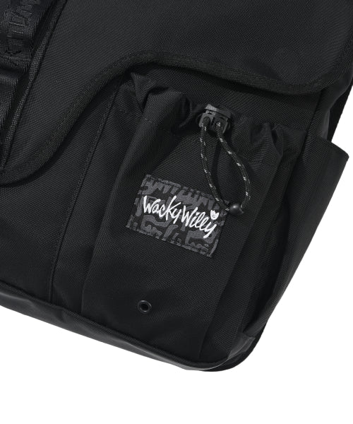 Corduroy Webbing Body Bag Black