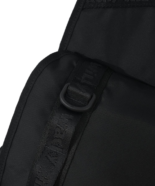 Corduroy Webbing Body Bag Black