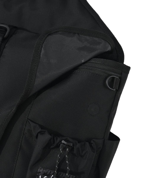 Corduroy Webbing Body Bag Black