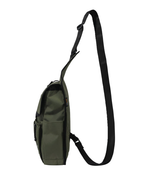 Corduroy Webbing Body Bag Khaki