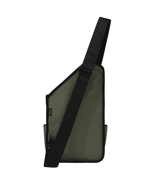 Corduroy Webbing Body Bag Khaki