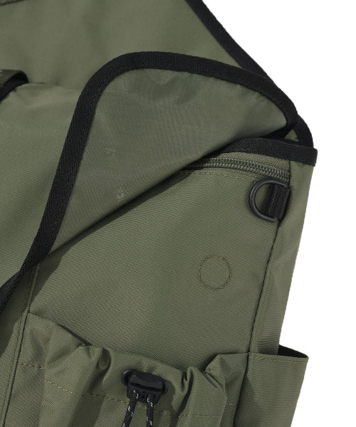 Corduroy Webbing Body Bag Khaki