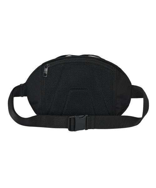 Corduroy webbing sling bag black