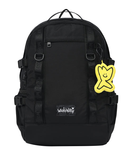 Corduroy Webbing Backpack Black