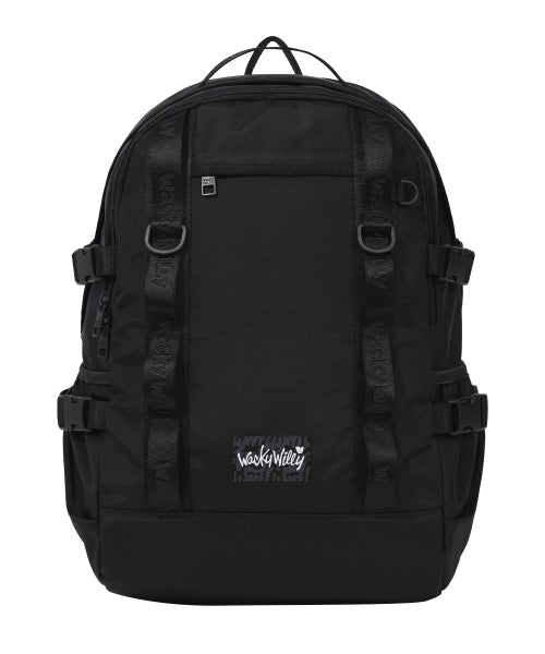 Corduroy Webbing Backpack Black