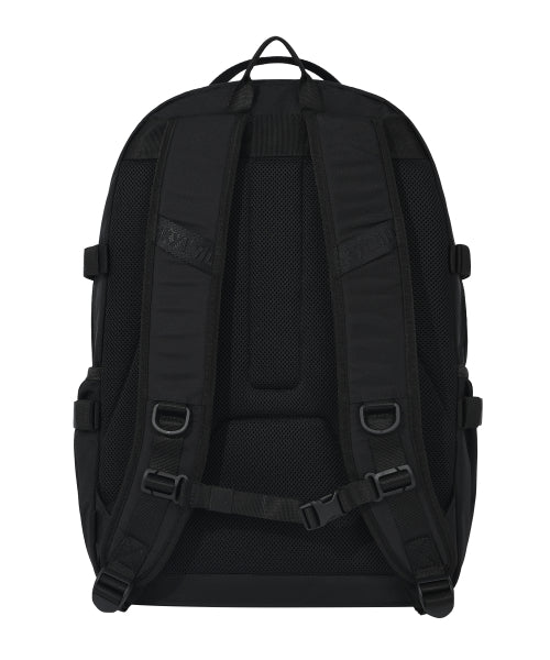 Corduroy Webbing Backpack Black