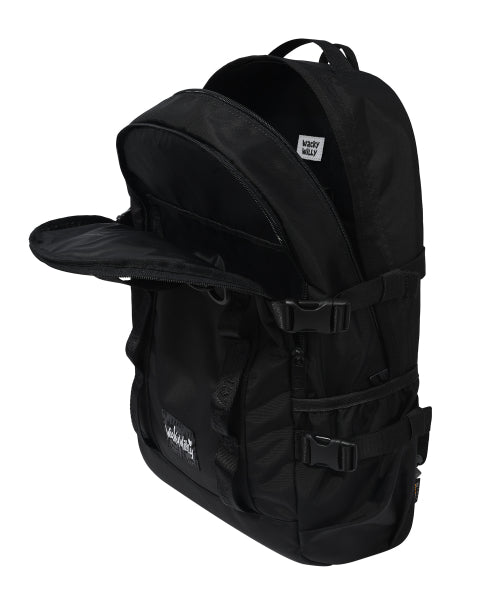 Corduroy Webbing Backpack Black