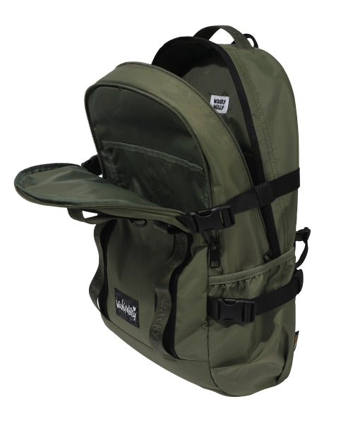 Corduroy Webbing Backpack Khaki