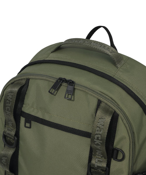 Corduroy Webbing Backpack Khaki