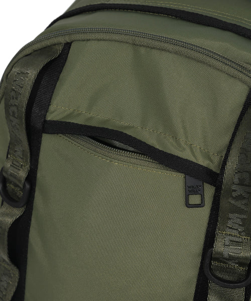 Corduroy Webbing Backpack Khaki