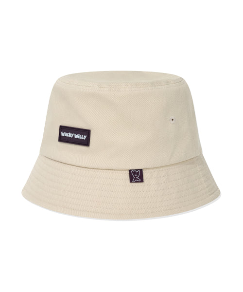 Basic bucket hat beige