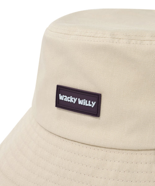 Basic bucket hat beige