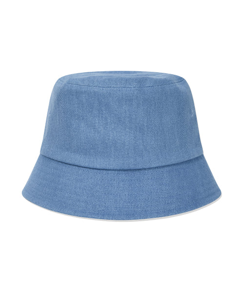 Basic bucket hat indigo