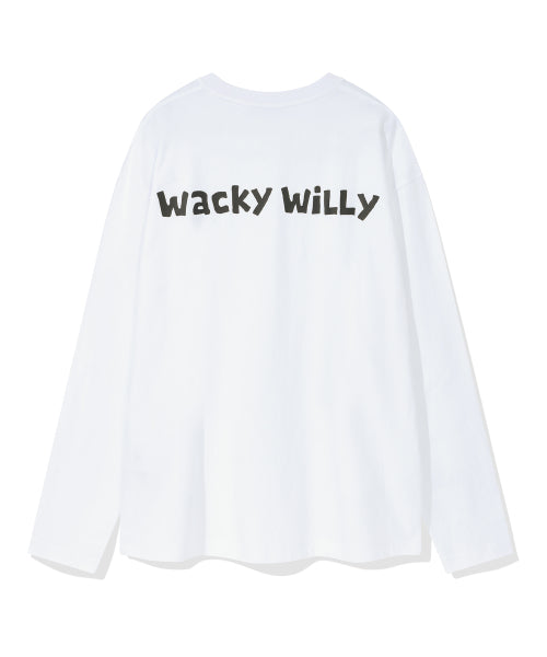 Basic Type Long Sleeve White