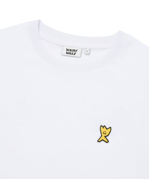 Basic Type Long Sleeve White