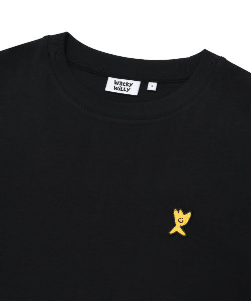 Basic Type Long-Sleeved Black