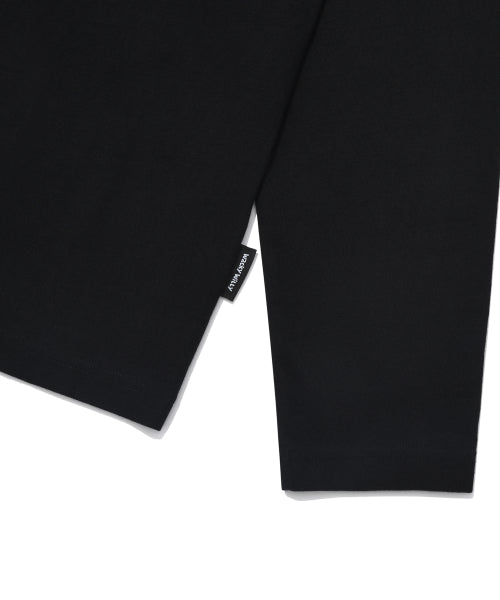Basic Type Long-Sleeved Black
