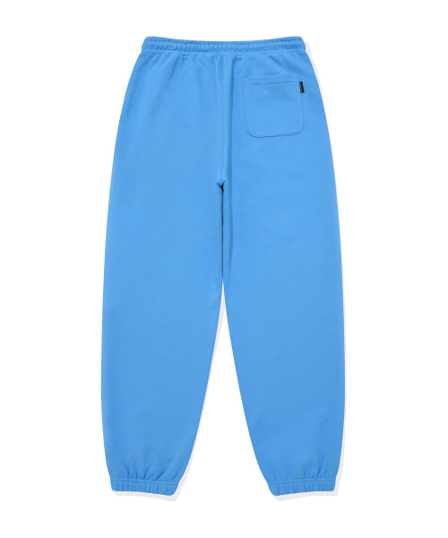 Basic sweat suit jogger pants blue