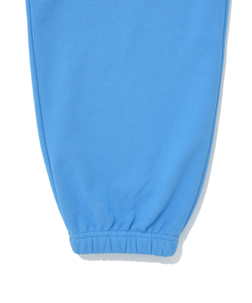 Basic sweat suit jogger pants blue