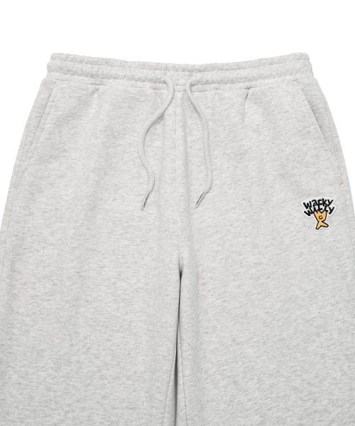 Basic sweatpants light gray