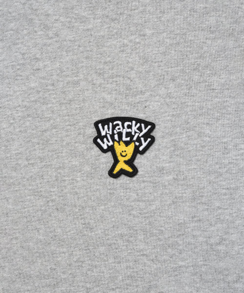 Basic logo and pen sweatshirt gray