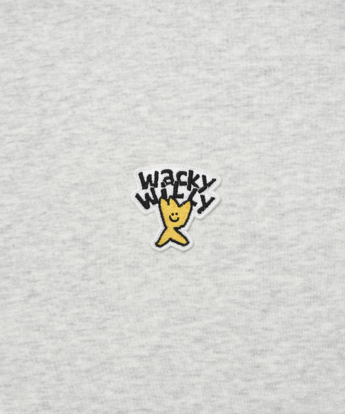 Basic logo Wappen sweatshirt light gray
