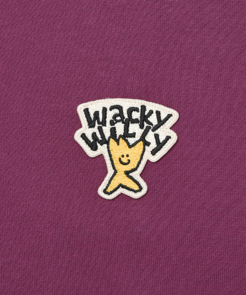 Basic Logo Wappen Hooded Burgundy