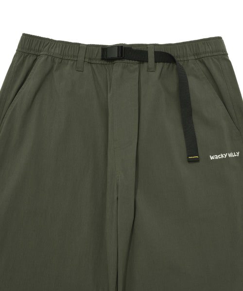 Cotton Parasuit Pants Khaki