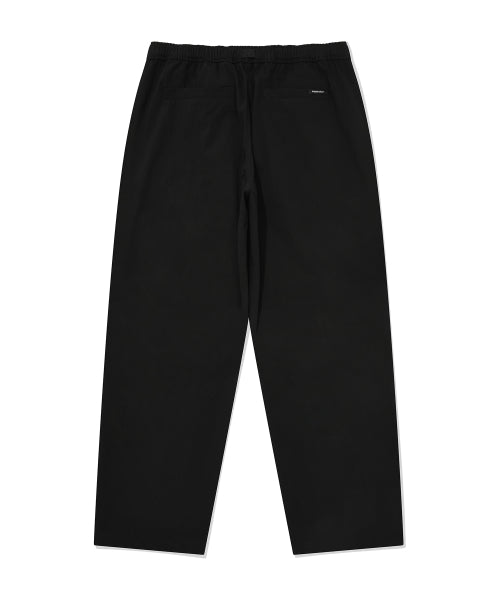 Cotton Parasuit Pants Black