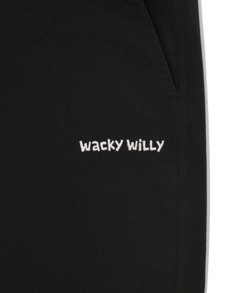 Cotton Parasuit Pants Black