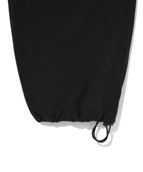 Cotton Parasuit Pants Black